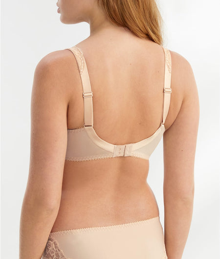 Madison Side Support Bra: Cafe Latte