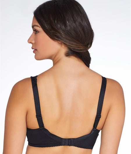 Madison Side Support Bra: Noir