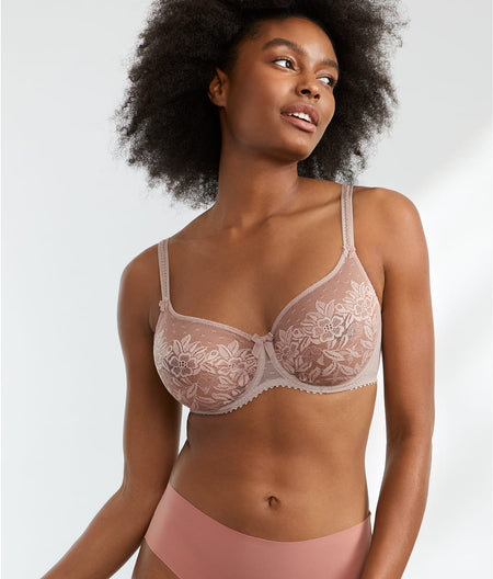 Divine Seamless Lace Bra