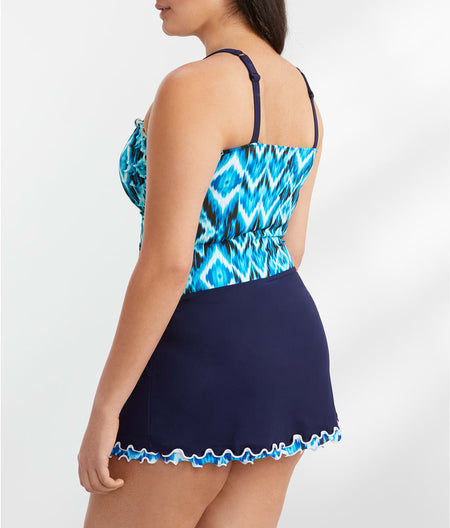 Ocean Blues Skirted Bikini Bottom