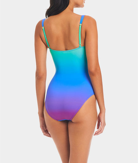 Heat Of The Moment Shirred Underwire One-Piece