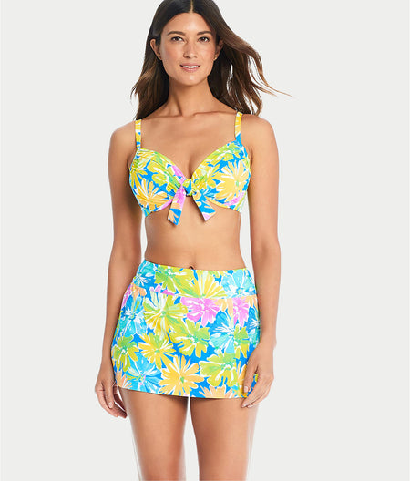 Spring It On Tie Front Bikini Top D-DD Cups