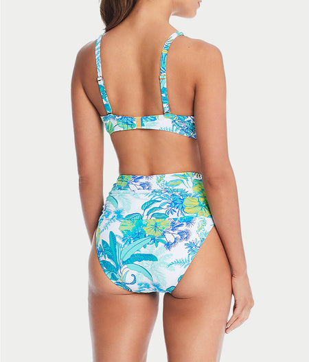 What's New Pussycat High-Waist Sarong Bikini Bottom