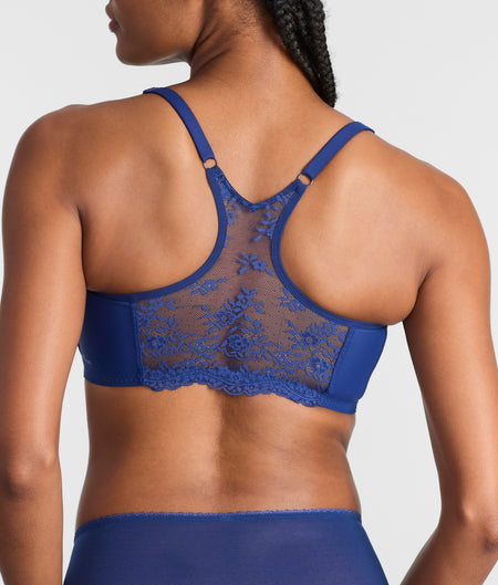 Low-Key Lace Front-Close Bra