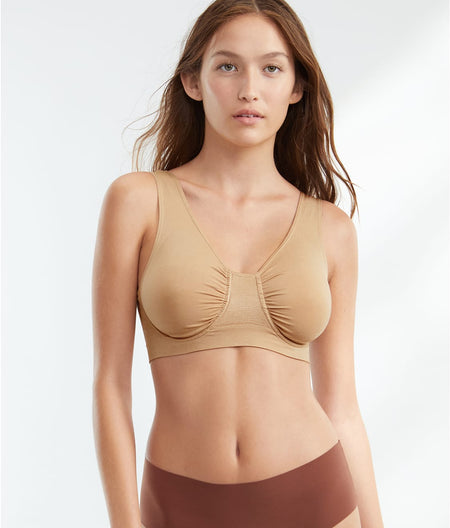 Moisture Wicking Underwire Seamless Bralette