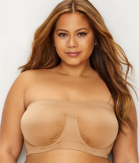 Plus Size Ahh Angel Seamless Bandeau Bra