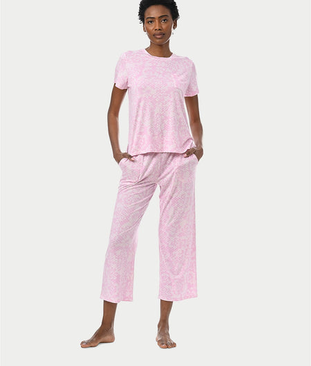 Knit Capri Pajama Set