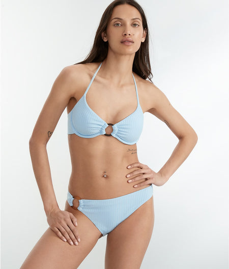 Refresh Rib Halter Bikini Top