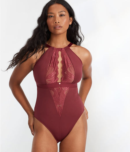 Indulgence Stretch Lace Bodysuit