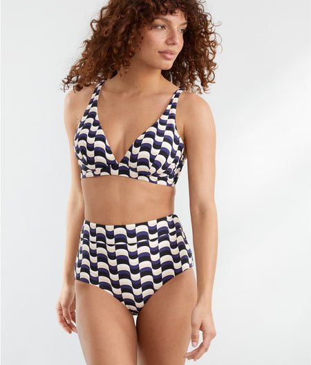 Modern Take Triangle Bikini Top