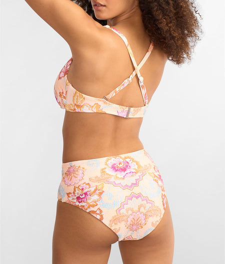 Spring Festival High-Waist Bikini Bottom