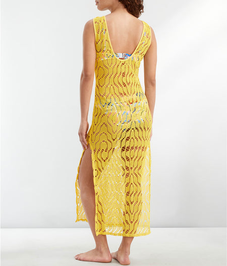 On Vacation Bamba Mesh Cover-Up