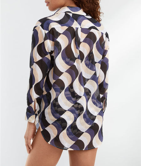 Modern Take Shirt Cover-Up