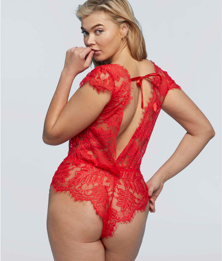 Temptation Lace Wire-Free Romper