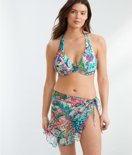 Lush Garden Short And Sweet Pareo Cover-Up