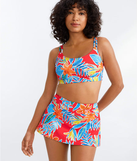 Tiger Lily Sporty Skirted Bikini Bottom