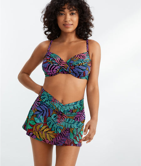 Panama Palms Summer Lovin' Skirted Bikini Bottom