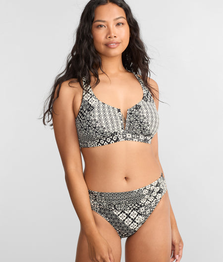 Printed Vienna V-Wire Bikini Top