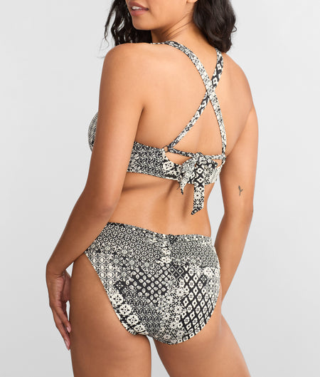 Printed Vienna V-Wire Bikini Top