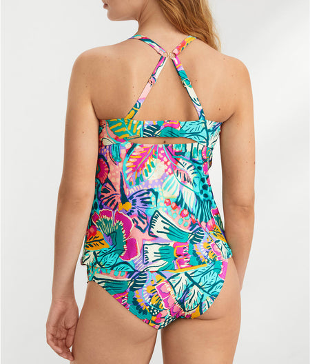 Lush Garden Maeve Underwire Tankini Top