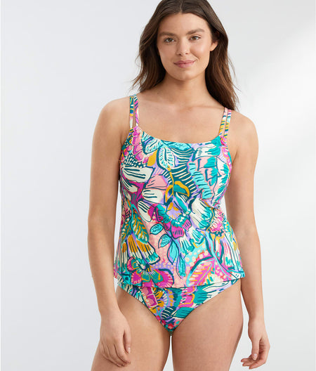 Lush Garden Taylor Underwire Tankini Top