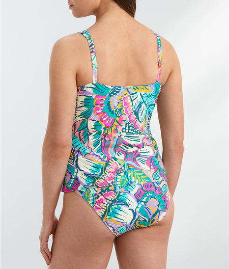 Lush Garden Taylor Underwire Tankini Top