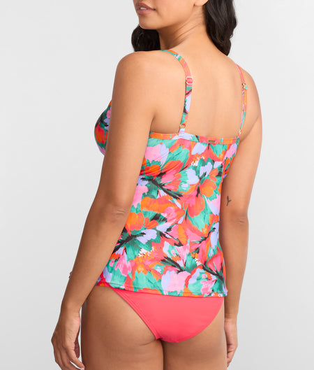 Printed Forever Underwire Tankini Top