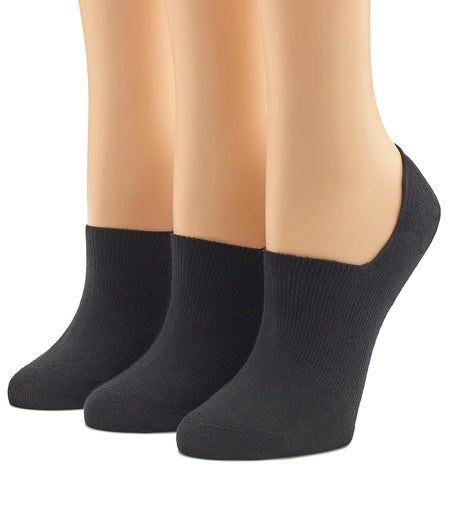 Cotton No Show Arch Hug Socks 3-Pack