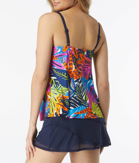 Electric Jungle Core Underwire Tankini Top