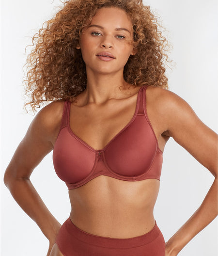 Basic Beauty Spacer T-Shirt Bra: Henna