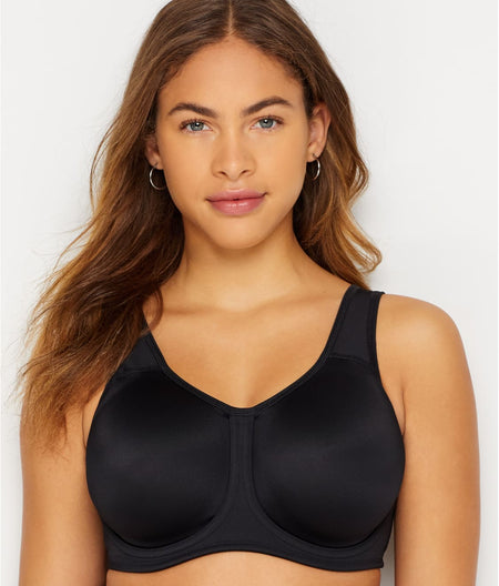 Simone Underwire Sports Bra : Black