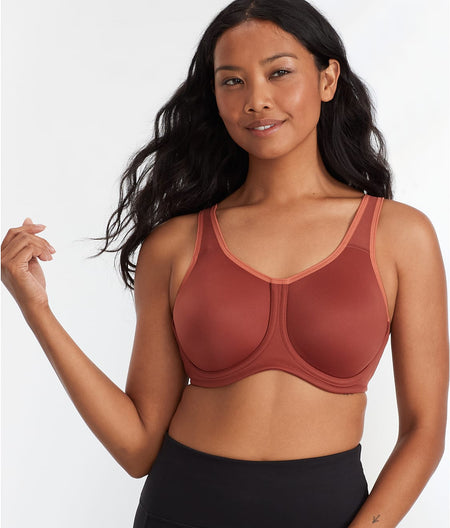 Simone Underwire Sports Bra : Henna