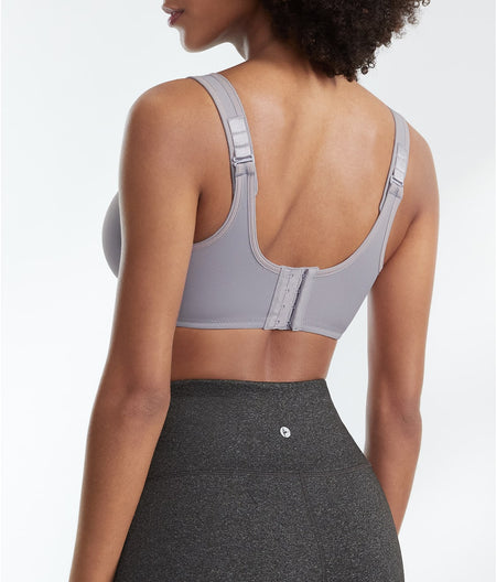 Simone Underwire Sports Bra : Lilac Grey / Zephyr