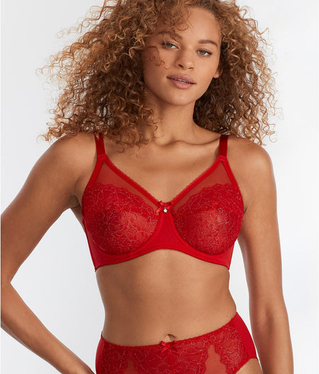 Retro Chic Bra: Cherry Lurex