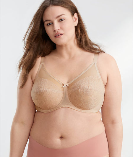 Retro Chic Bra: Rose Dust