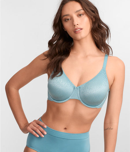 Back Appeal Seamless Bra: Adriatic Blue