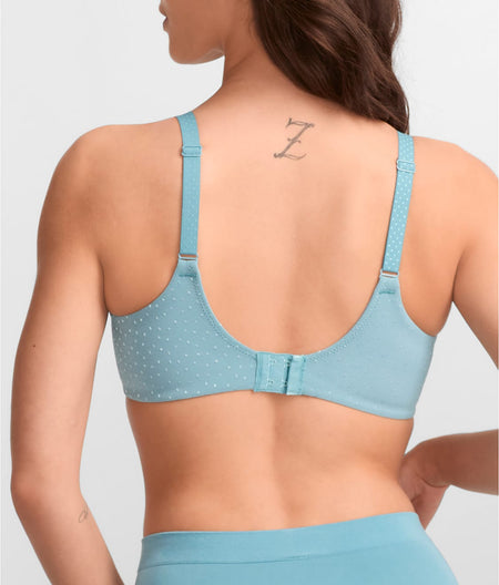 Back Appeal Seamless Bra: Adriatic Blue