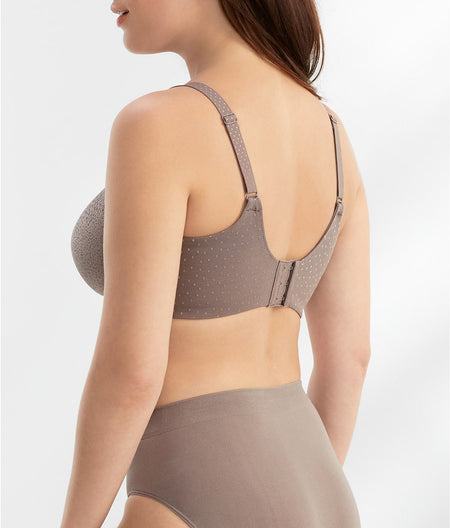 Back Appeal Seamless Bra: Cappuccino