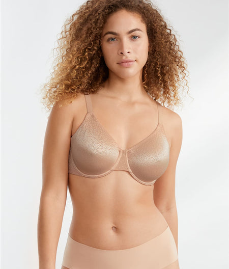 Back Appeal Seamless Bra: Praline