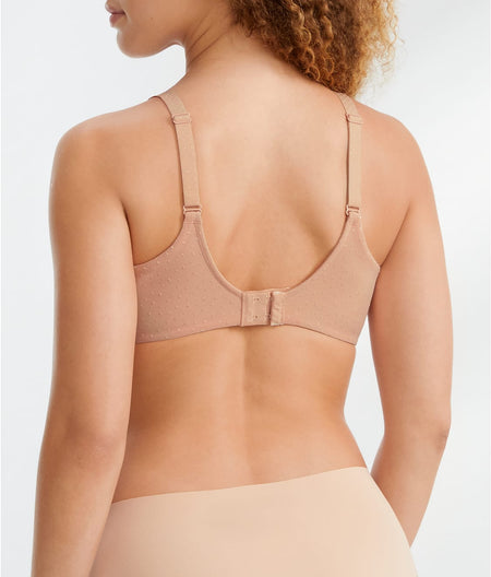 Back Appeal Seamless Bra: Praline