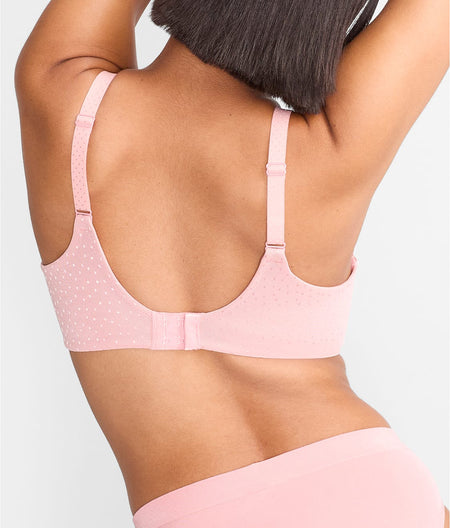 Back Appeal Seamless Bra: Rose Elegance