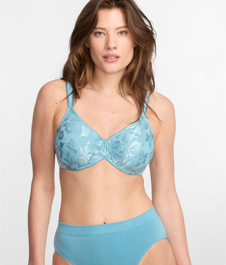 Awareness Seamless Bra: Adriatic Blue