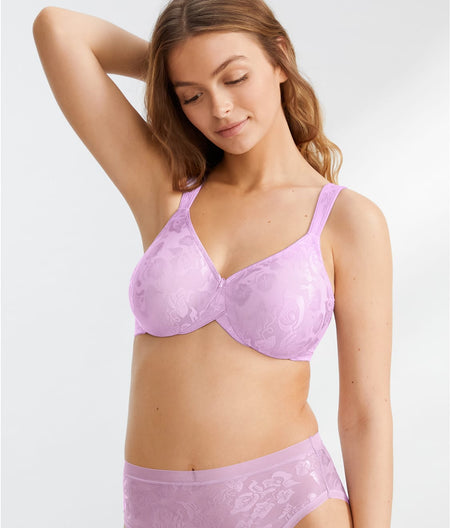 Awareness Seamless Bra: Purple Rose