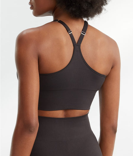 Shaping Athleisure Longline Plunge Bralette