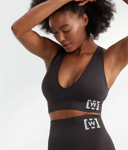 Shaping Athleisure Longline Plunge Bralette