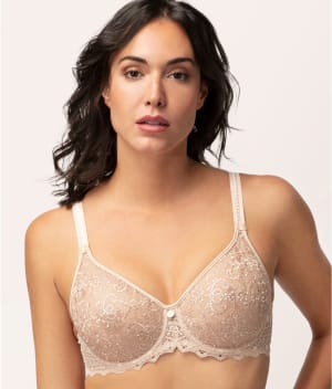 Cassiopee Seamless Full Cup Bra: undefined