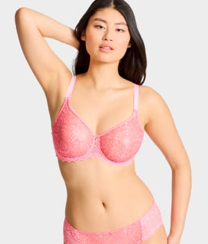 Cassiopee Seamless Full Cup Bra: undefined