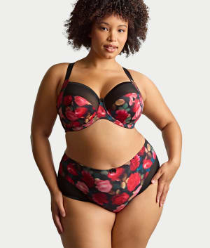 Bliss Full Brief: Rose Print