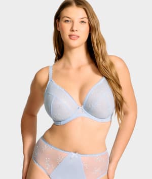 Meadow Plunge Bra: undefined