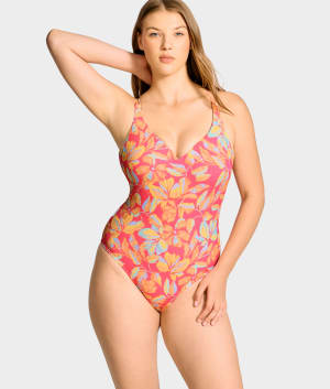 Veronica One-Piece Swimsuit: undefined